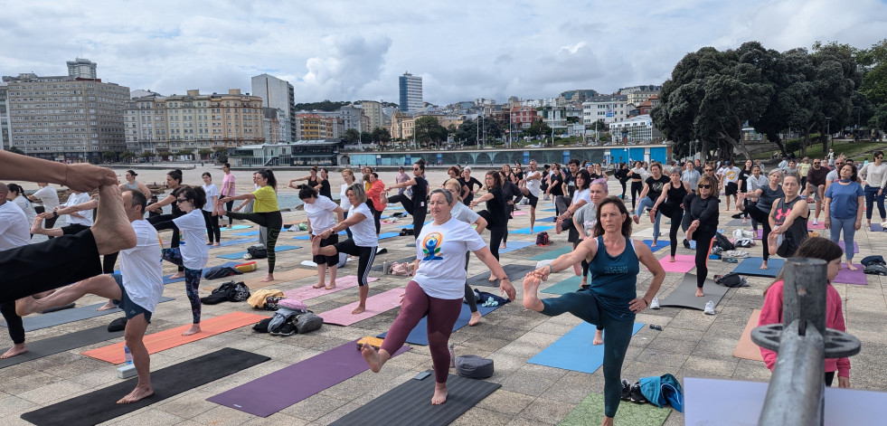 Día del Yoga en A Coruña