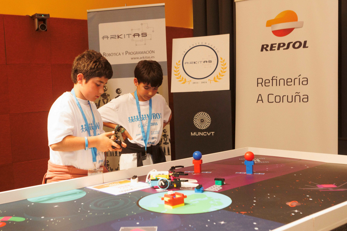 Campeonato de robótica educativa en el Muncyt de A Coruña (1)
