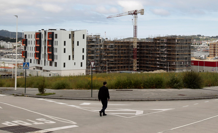 El Ayuntamiento de A Coruña concede una nueva licencia para construir catorce viviendas más en Xuxán