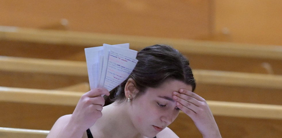Primer día de los exámenes de Selectividad en la Universidad de A Coruña @ Javier Alborés (11)
