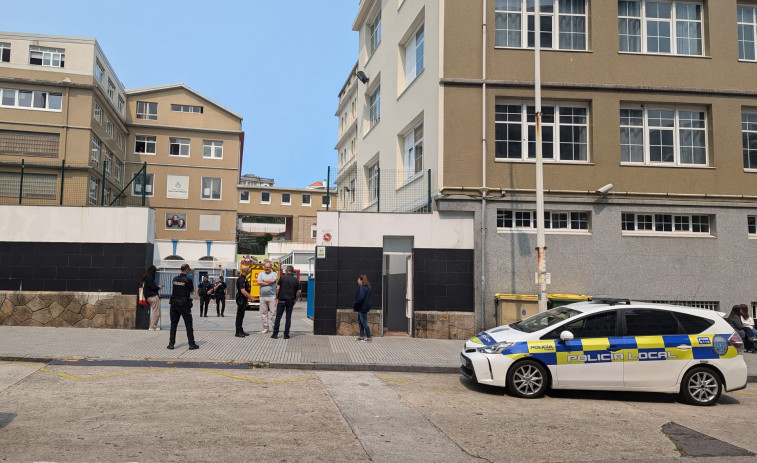 Alarma de incendio en el colegio Hogar de Santa Margarita