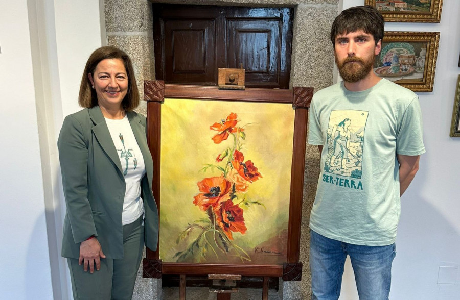El Museo das Mariñas incorpora una obra de Teófila Sasiaín a sus fondos
