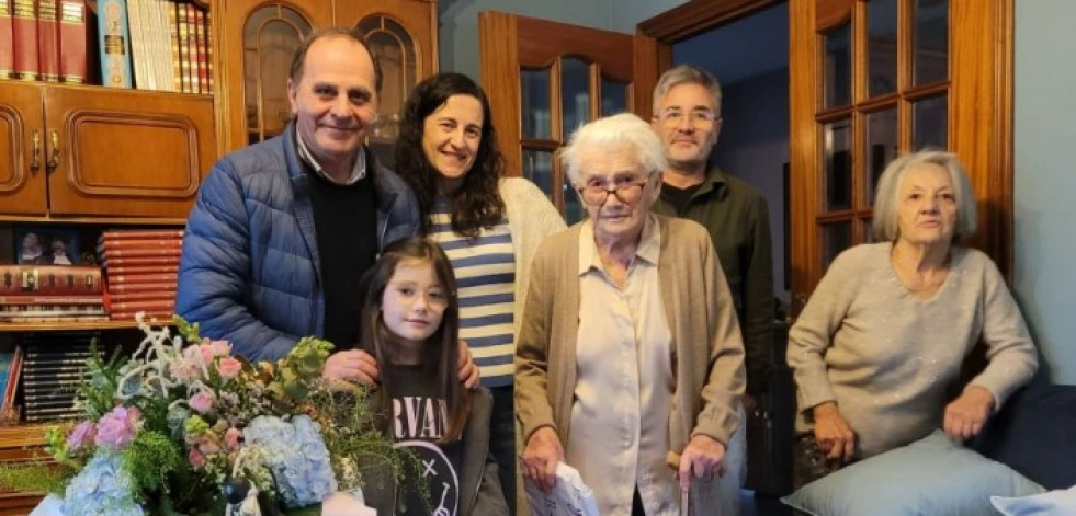 Muere la abuela de Galicia, la cambresa Consolación Paz