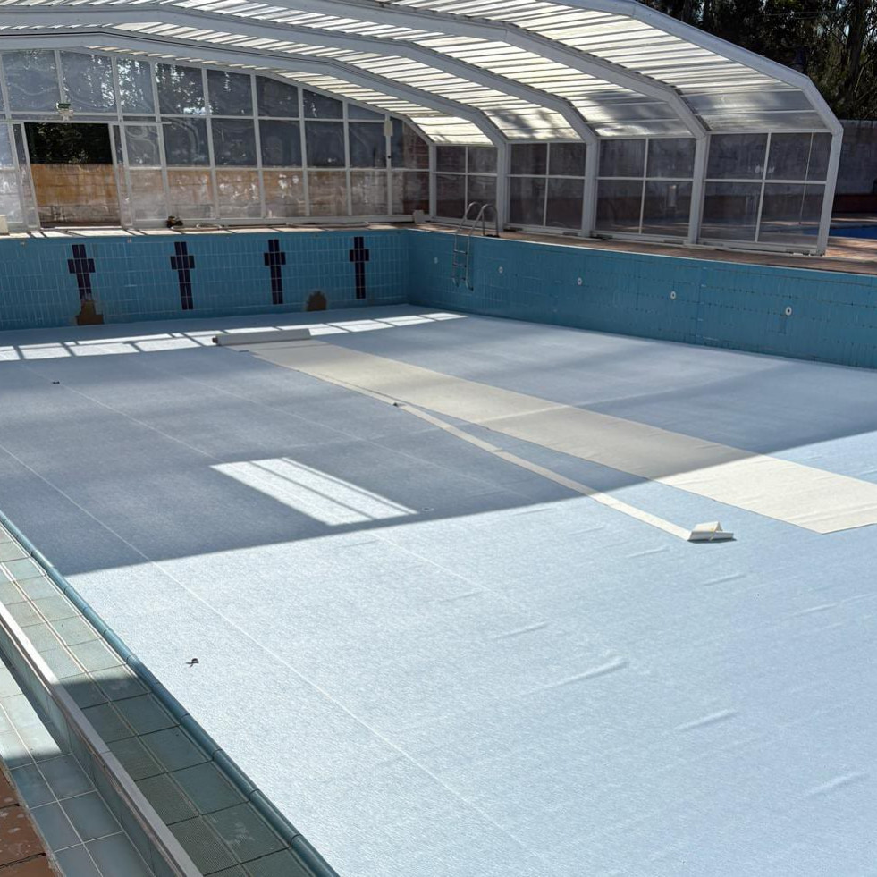 Abegondo ultima las obras de rehabilitación de la piscina municipal