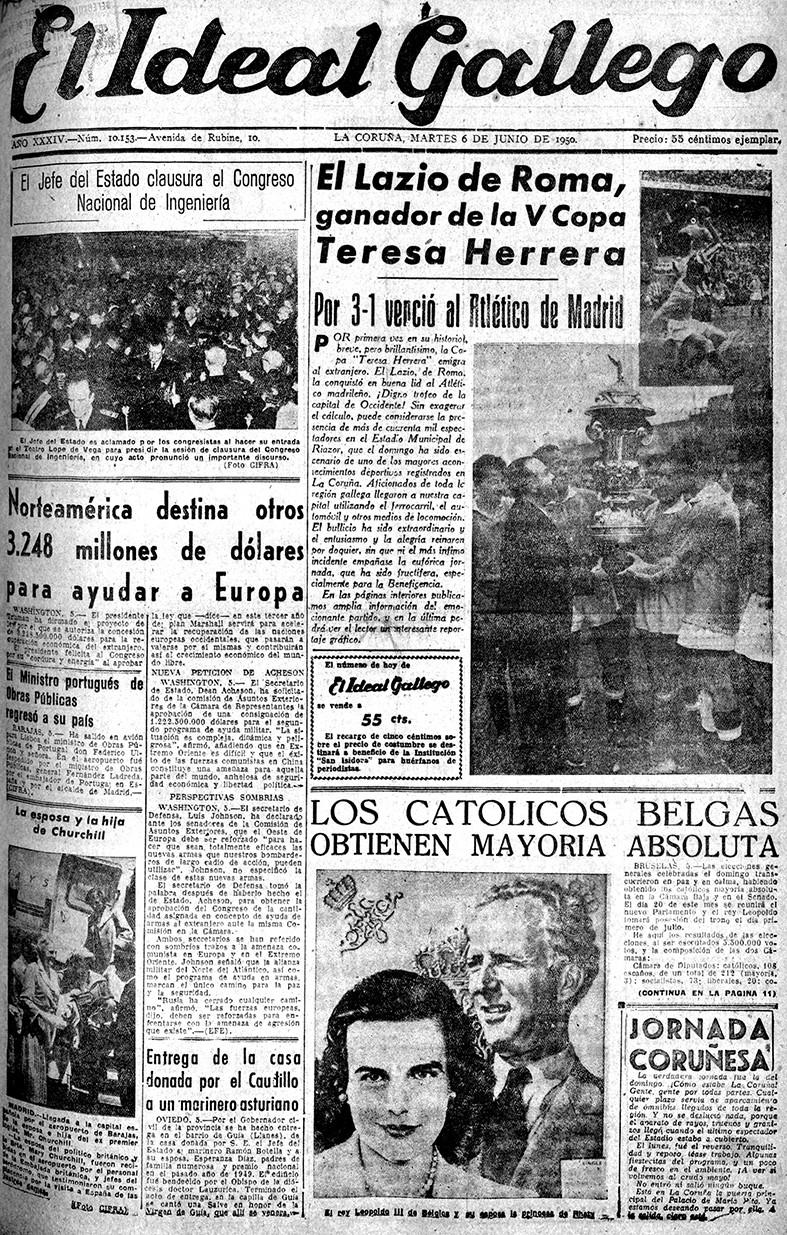 Portada 6 junio 1950