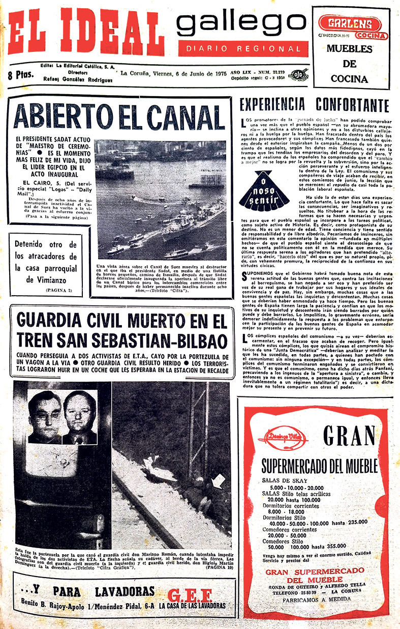 Portada 6 junio 1975