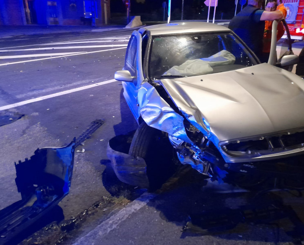 Accidente de tráfico en Bergondo