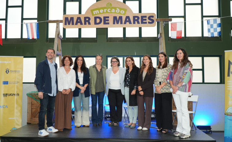 Mar de Mares llena de vida el Mercado de San Agustín de A Coruña este fin de semana