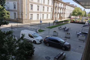 Aparcamentos indebidos zona das Atochas