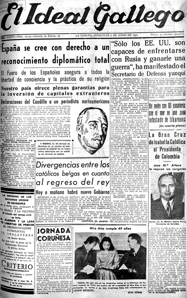 Portada 7 junio 1950