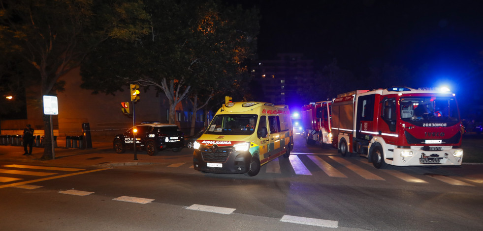 Un fallecido de 93 años y 19 heridos en un incendio en una residencia de ancianos en Zaragoza