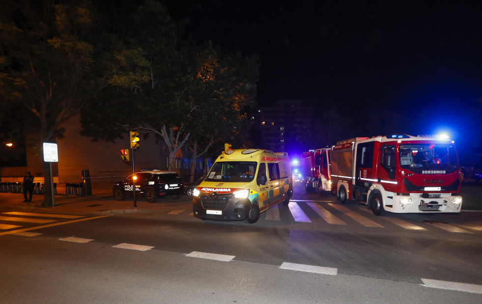 Un fallecido de 93 años y 19 heridos en un incendio en una residencia de ancianos en Zaragoza