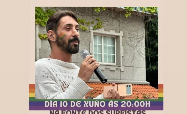A Coruña rinde homenaje a Rubén Alexandre con una vigilia por la diversidad y la libertad
