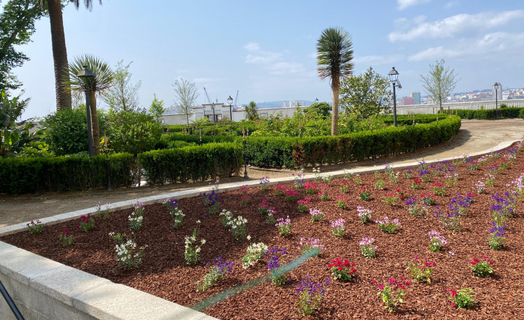 Así está el jardín de San Carlos por dentro dos días antes de su reapertura