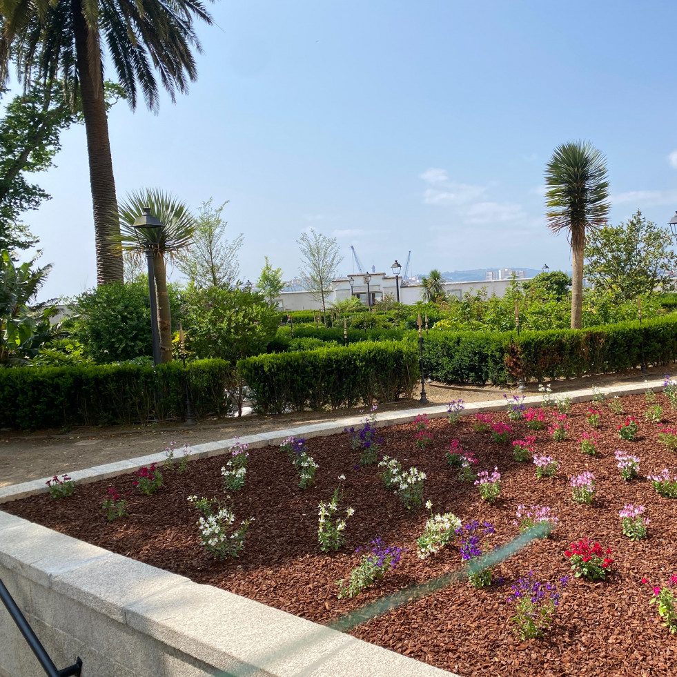 Así está el jardín de San Carlos por dentro dos días antes de su reapertura