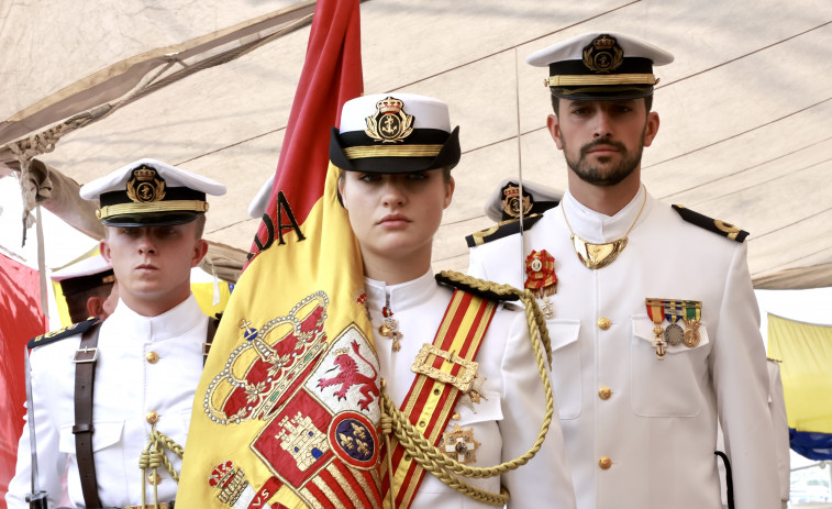 La princesa Leonor regresa a España para completar su formación militar