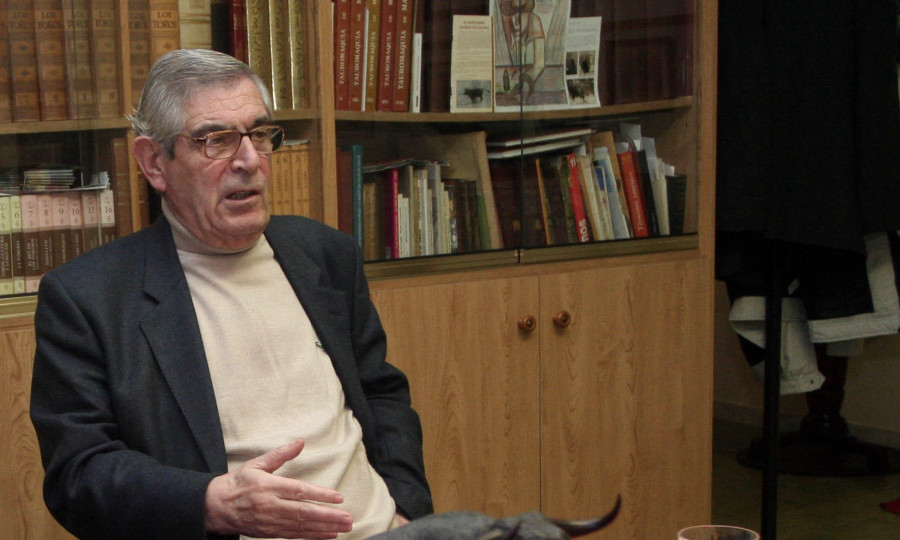 Fallece a los 94 años Luis Mariñas, histórico presidente de la Peña Taurina de A Coruña