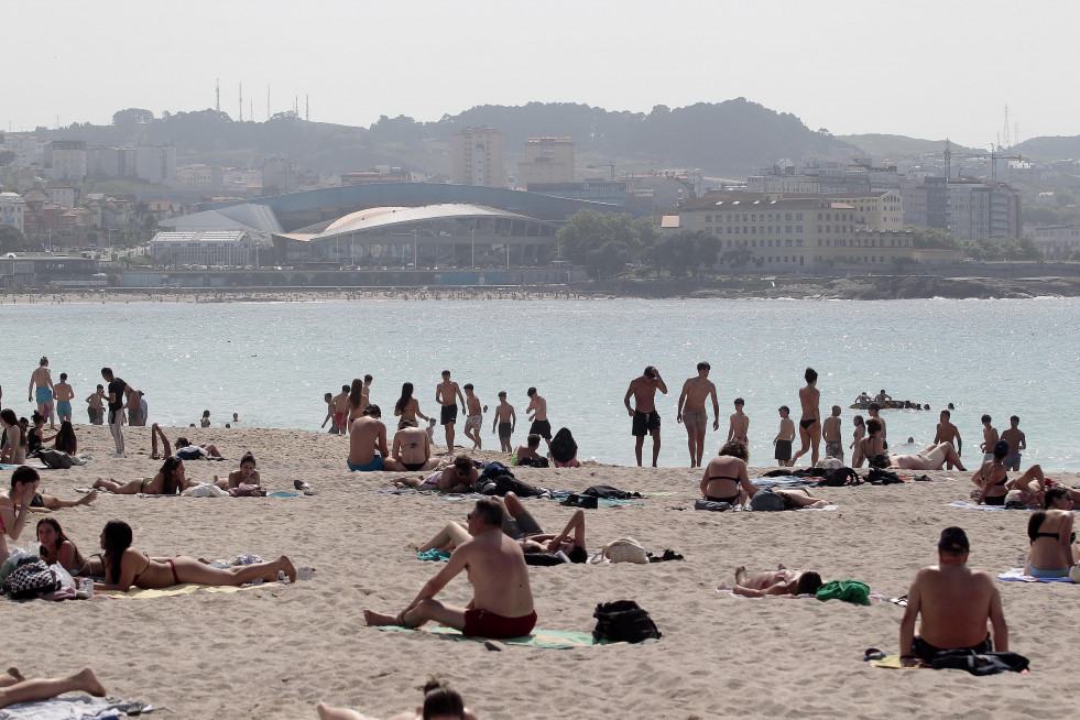 Altas temperaturas y calor intenso  en A Coruña  (18)