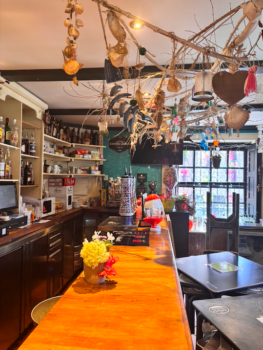 El interior de El Bajo de Amalia