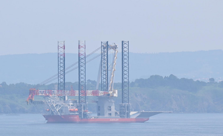 ¿Qué es la megaestructura que se divisa desde A Coruña?