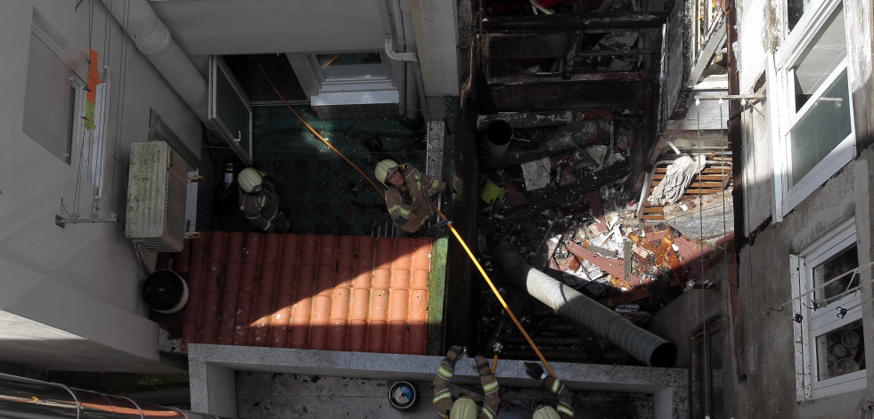 La okupación acabó en suceso en A Coruña