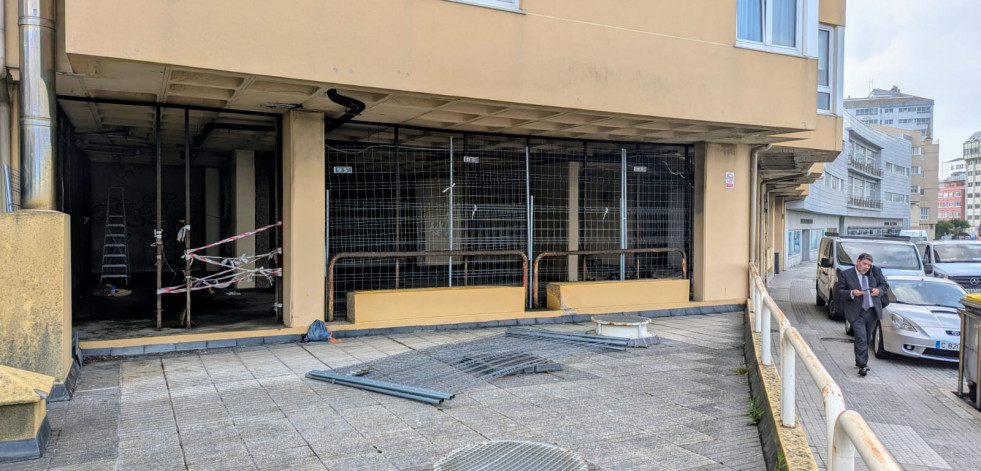 Desaparece el campamento de sintecho del Paseo Marítimo de A Coruña