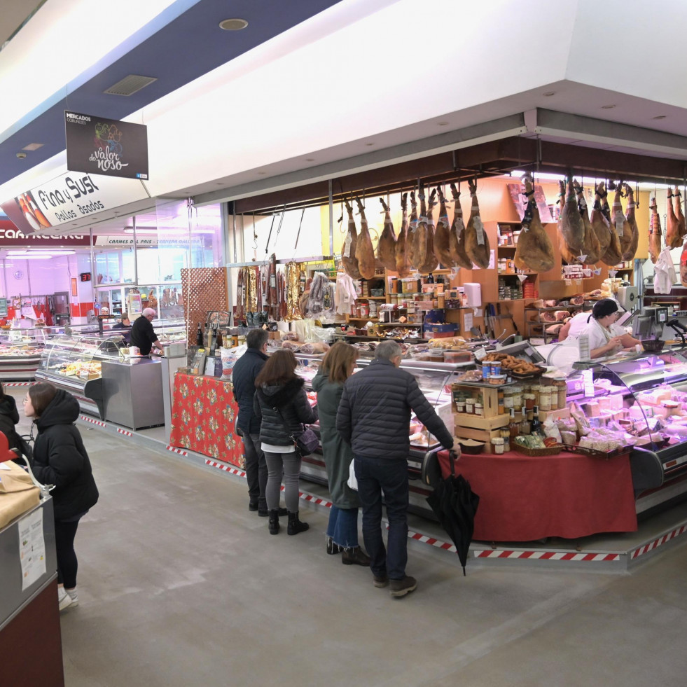 Segunda edición de 'O Mercado está de moda' : mercado pop-up en el Mercado de Elviña