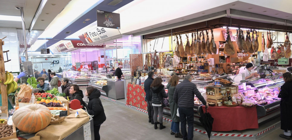 Segunda edición de 'O Mercado está de moda' : mercado pop-up en el Mercado de Elviña