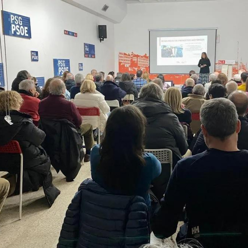 Inés Rey renovará su cargo como líder de la agrupacion socialista de A Coruña