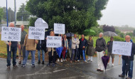 Vecinos de Aguas Mansas protestan por 