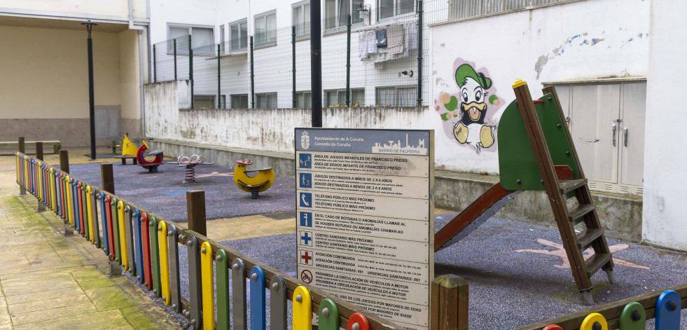 A Falperra tendrá un parque infantil el doble de grande