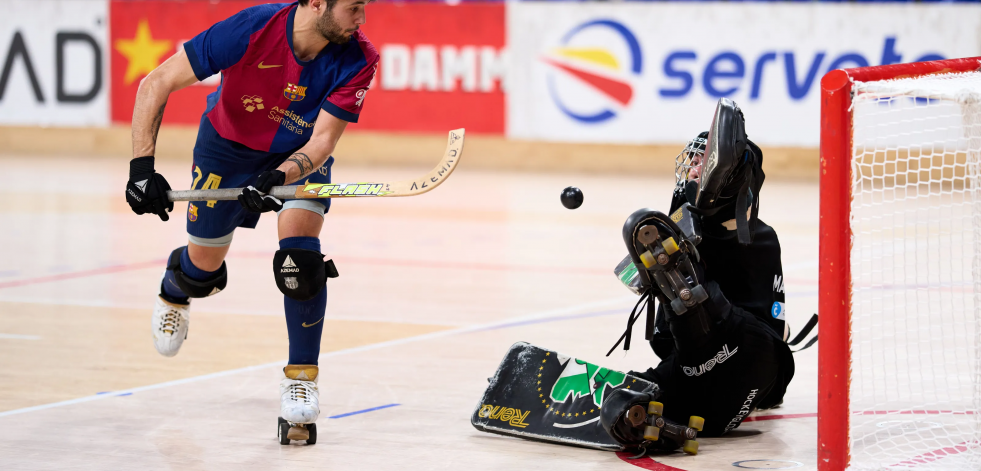 Primera nota de la final Barça-Liceo: necesita mejorar (6-3)