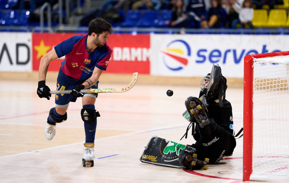 Primera nota de la final Barça-Liceo: necesita mejorar (6-3)