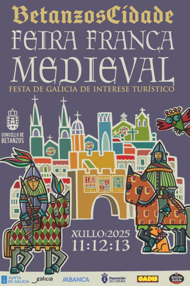 Cartel de la Feria Medieval de Betanzos