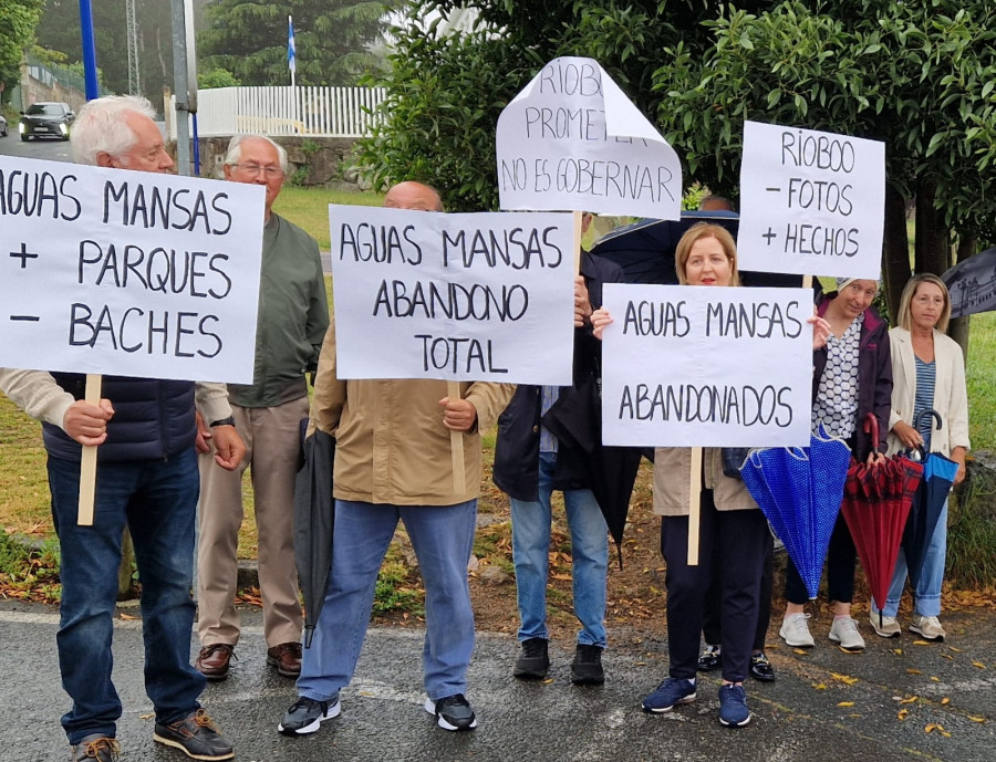 Acusaciones cruzadas entre el PP y el PSOE de Culleredo por el "abandono de Aguas Mansas"