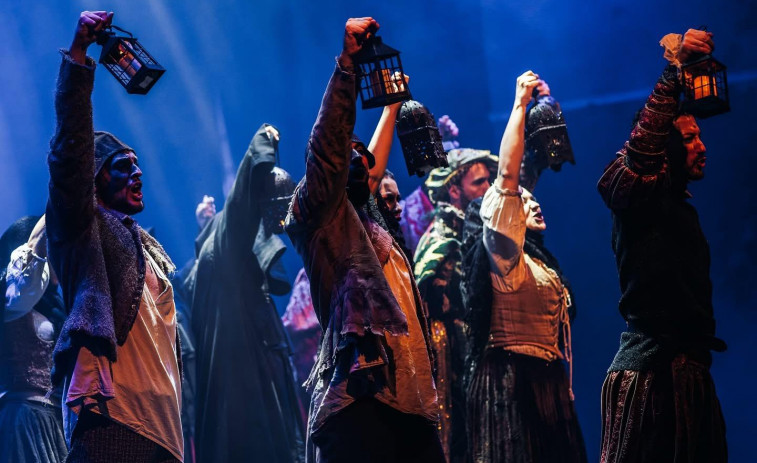 El amor inevitable y sincero de Romeo y Julieta aterriza en A Coruña en forma de musical