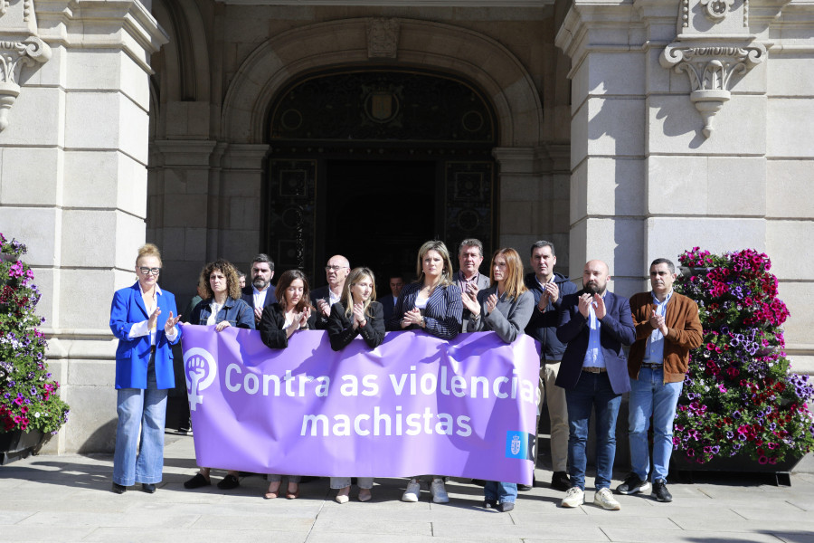 A Coruña acoge dos concentraciones en rechazo al crimen de la Sagrada Familia