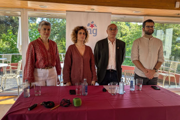 Los cuatro concejales del BNG en A Coruña 2