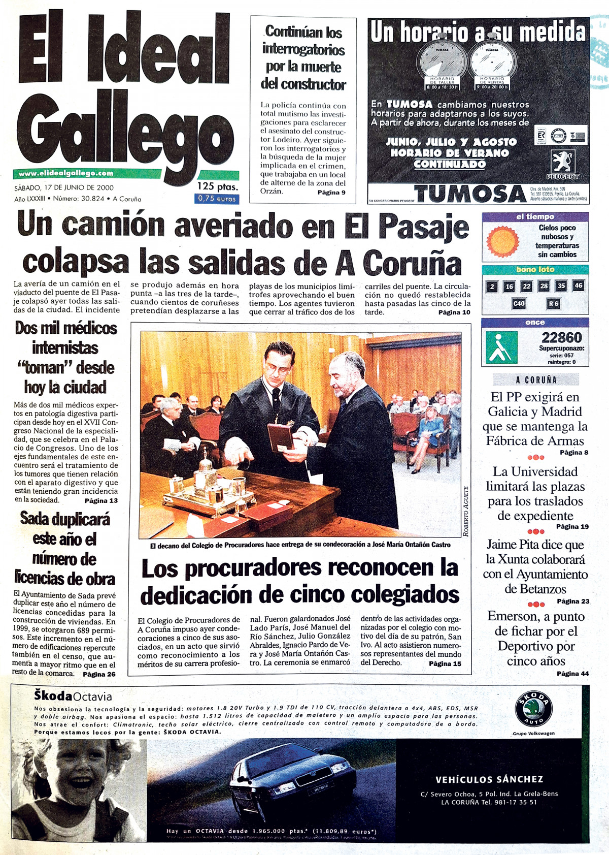 Portada 17 junio 2000
