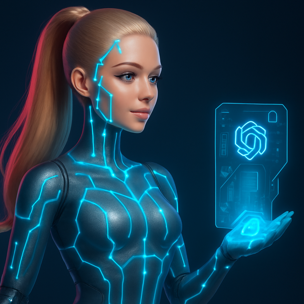 Freepik  convert the futuristic barbie doll with ai element  34853