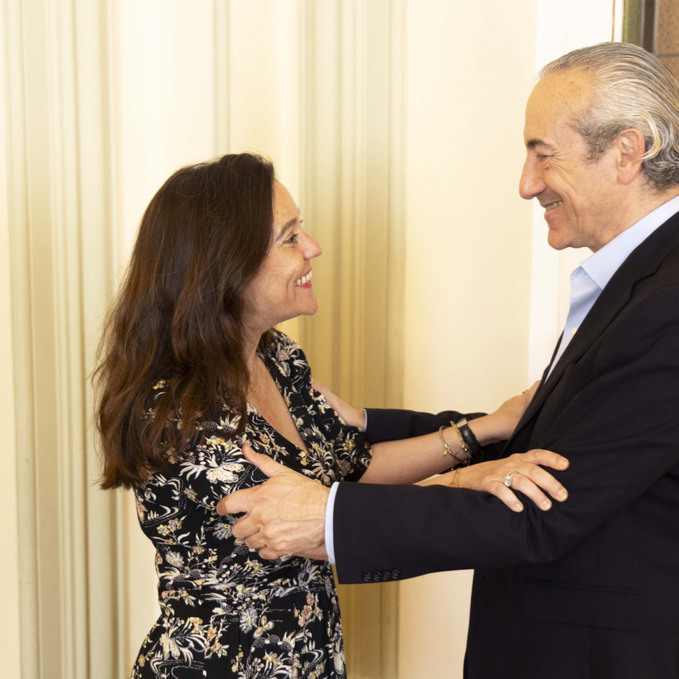 El nuevo gerente de la OSG visita A Coruña tras su nombramiento