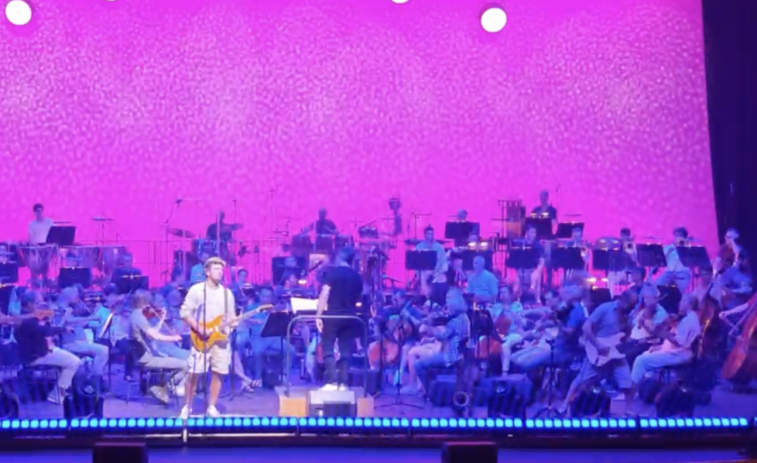 Primeras imágenes de Dire Straits Symphonic en A Coruña