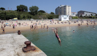 Toda España con ola de calor y A Coruña, a 25 grados