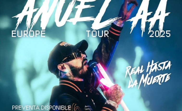 Anuel AA anuncia gira europea con parada en A Coruña