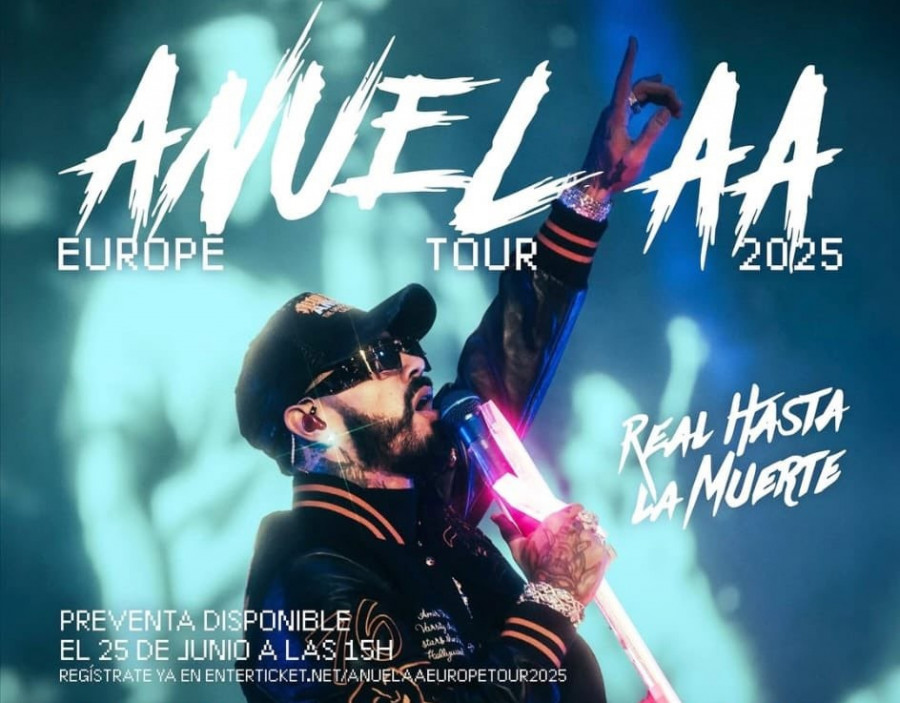 Anuel AA anuncia gira europea con parada en A Coruña