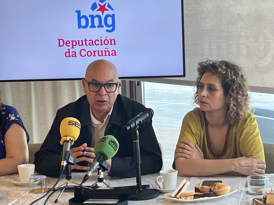 El BNG de A Coruña hace balance de los dos años en el gobierno actual de la Diputación de A Coruña