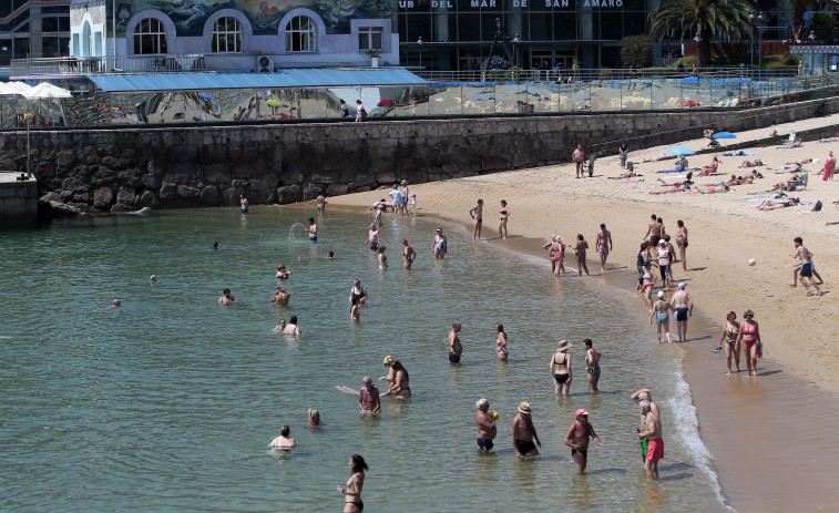 A Coruña despide la primera ola de calor de junio en 19 años