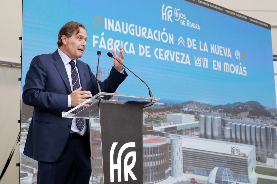 Ignacio Rivera, sobre la nueva fábrica de Estrella Galicia: “Es una obra que transciende”