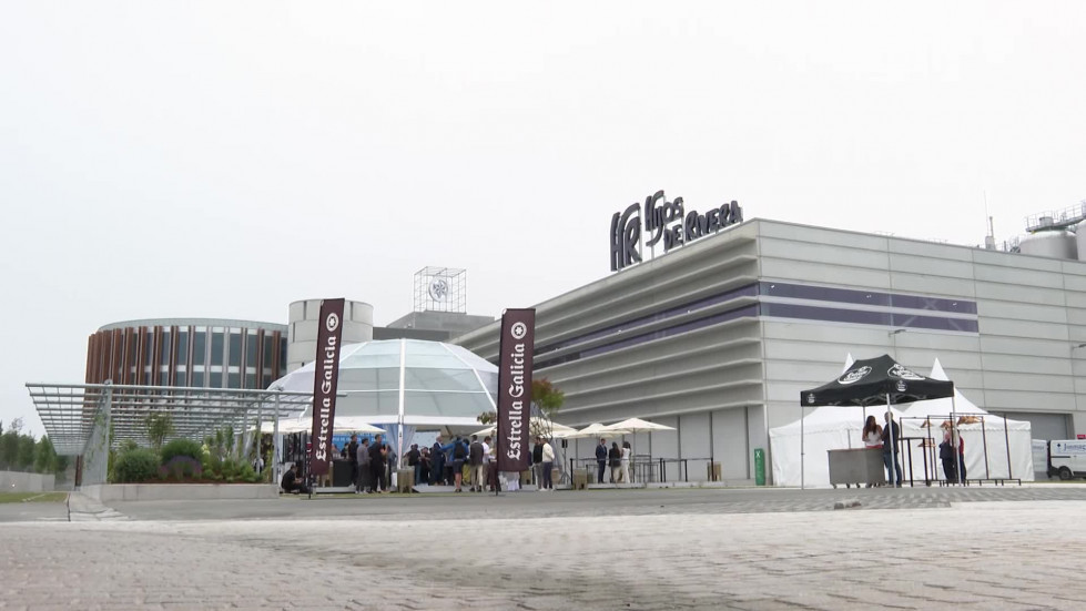 Inauguración de la fábrica de Estrella Galicia en Morás @ Xunta