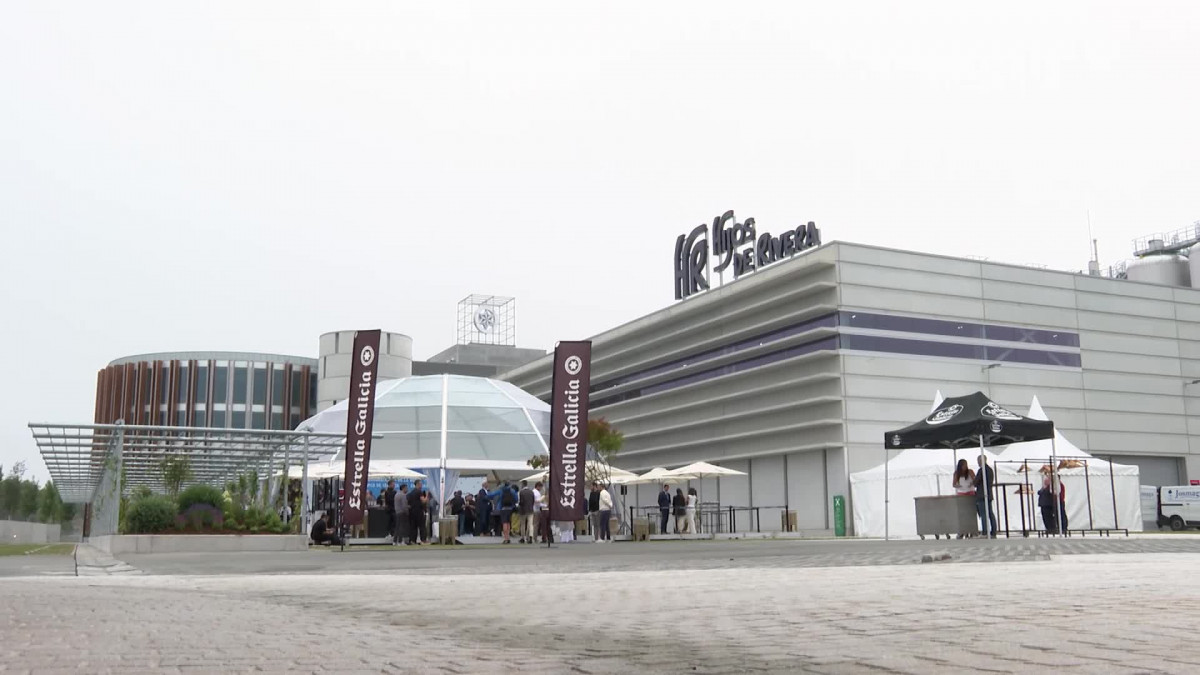 Inauguración de la fábrica de Estrella Galicia en Morás @ Xunta